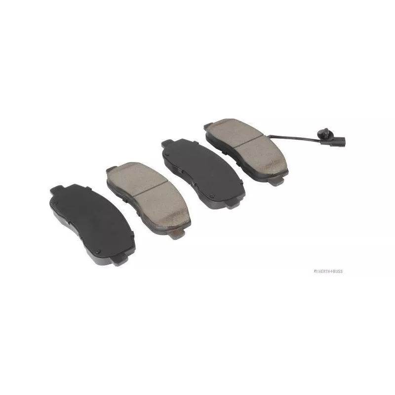Jeu de 4 plaquettes de frein avant HERTH+BUSS JAKOPARTS J3601026