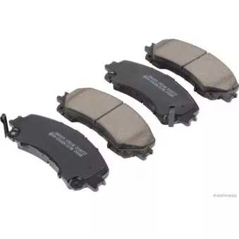 Jeu de 4 plaquettes de frein avant HERTH+BUSS JAKOPARTS J3601029