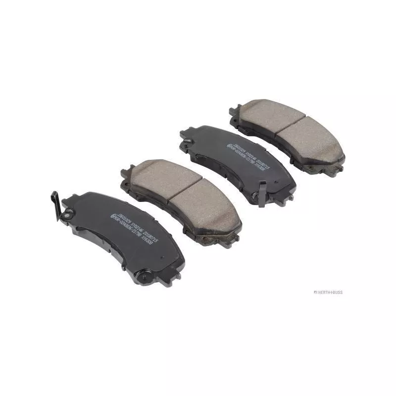 Jeu de 4 plaquettes de frein avant HERTH+BUSS JAKOPARTS J3601029