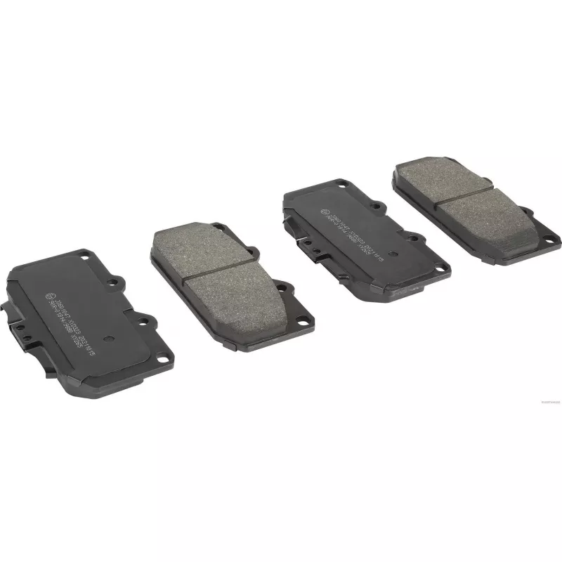 Jeu de 4 plaquettes de frein avant HERTH+BUSS JAKOPARTS J3601047