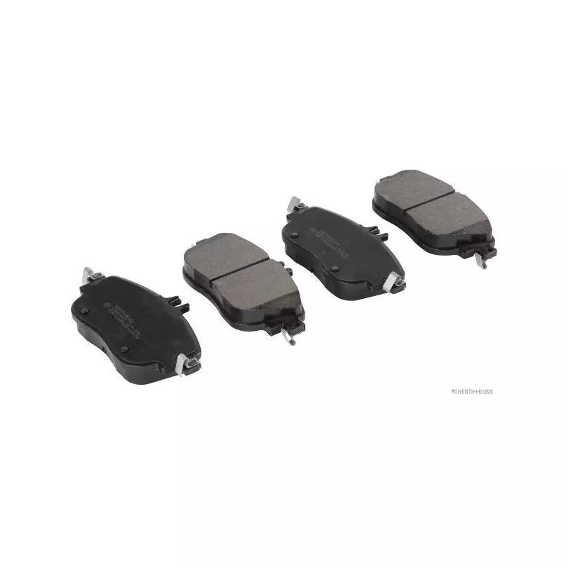 Jeu de 4 plaquettes de frein avant HERTH+BUSS JAKOPARTS J3601073