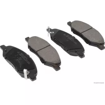Jeu de 4 plaquettes de frein avant HERTH+BUSS JAKOPARTS J3601074