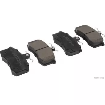 Jeu de 4 plaquettes de frein avant HERTH+BUSS JAKOPARTS J3601075