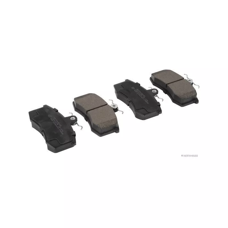 Jeu de 4 plaquettes de frein avant HERTH+BUSS JAKOPARTS J3601075