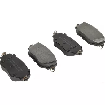 Jeu de 4 plaquettes de frein avant HERTH+BUSS JAKOPARTS J3601077