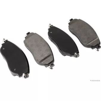 Jeu de 4 plaquettes de frein avant HERTH+BUSS JAKOPARTS J3601100