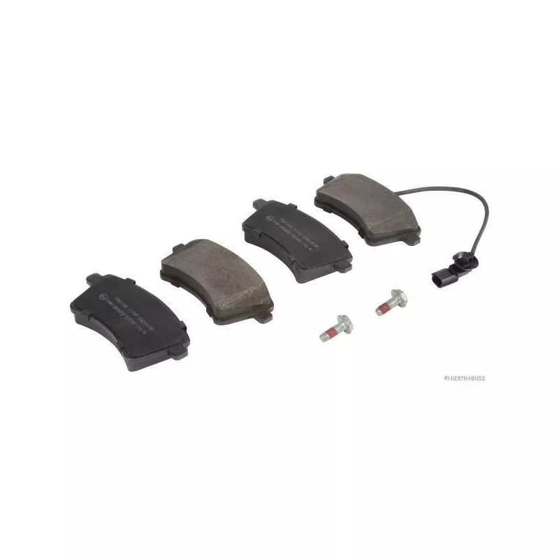 Jeu de 4 plaquettes de frein avant HERTH+BUSS JAKOPARTS J3601103