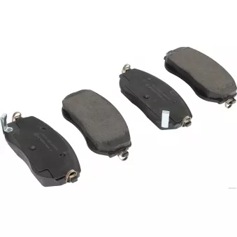 Jeu de 4 plaquettes de frein avant HERTH+BUSS JAKOPARTS J3601105