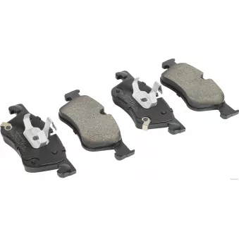 Jeu de 4 plaquettes de frein avant HERTH+BUSS JAKOPARTS J3601106