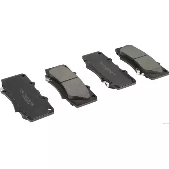 Jeu de 4 plaquettes de frein avant HERTH+BUSS JAKOPARTS J3602005