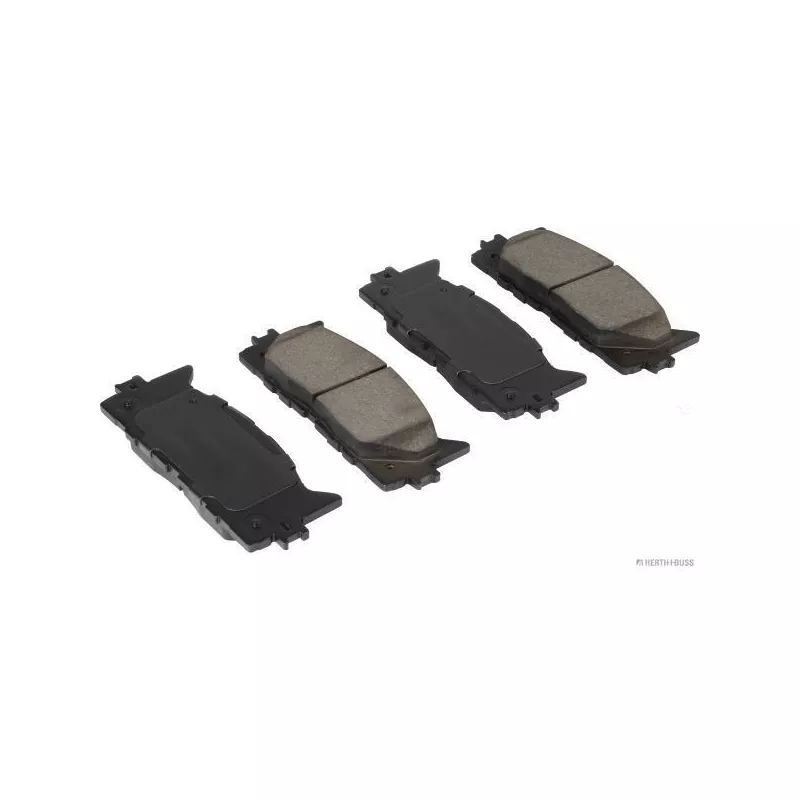 Jeu de 4 plaquettes de frein avant HERTH+BUSS JAKOPARTS J3602006