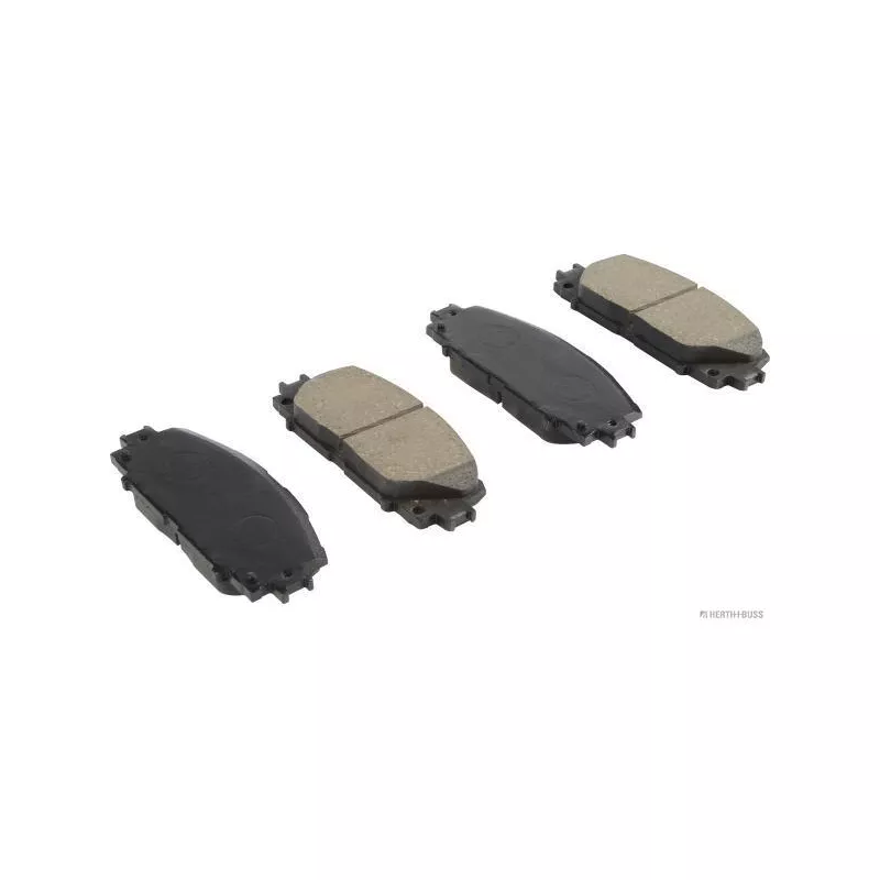 Jeu de 4 plaquettes de frein avant HERTH+BUSS JAKOPARTS J3602007
