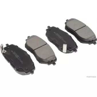 Jeu de 4 plaquettes de frein avant HERTH+BUSS JAKOPARTS