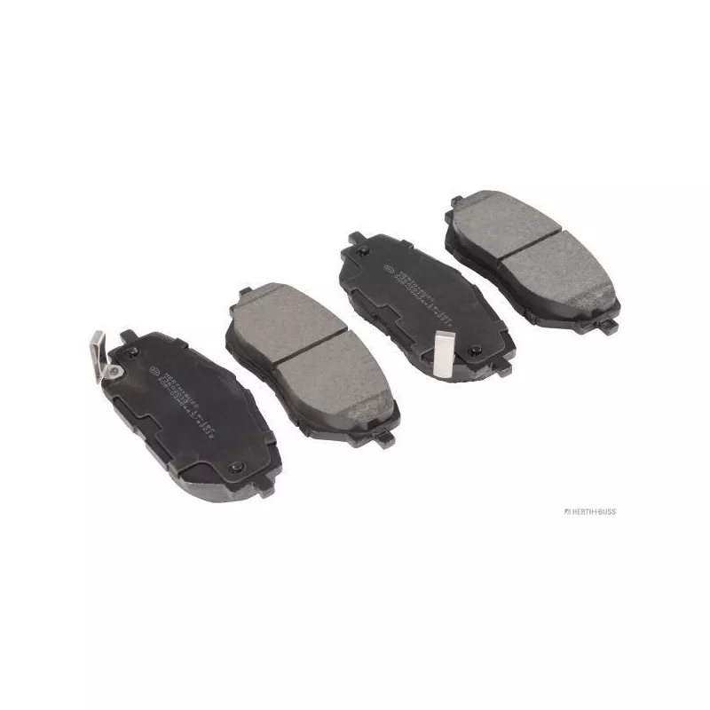 Jeu de 4 plaquettes de frein avant HERTH+BUSS JAKOPARTS J3602013