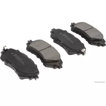 Jeu de 4 plaquettes de frein avant HERTH+BUSS JAKOPARTS J3602016