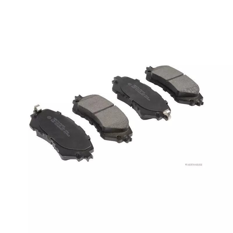 Jeu de 4 plaquettes de frein avant HERTH+BUSS JAKOPARTS J3602016
