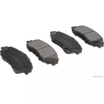 Jeu de 4 plaquettes de frein avant HERTH+BUSS JAKOPARTS J3602019