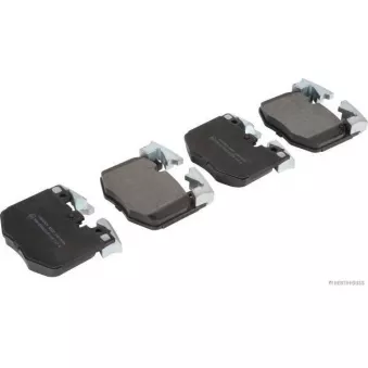 Jeu de 4 plaquettes de frein avant HERTH+BUSS JAKOPARTS J3602020
