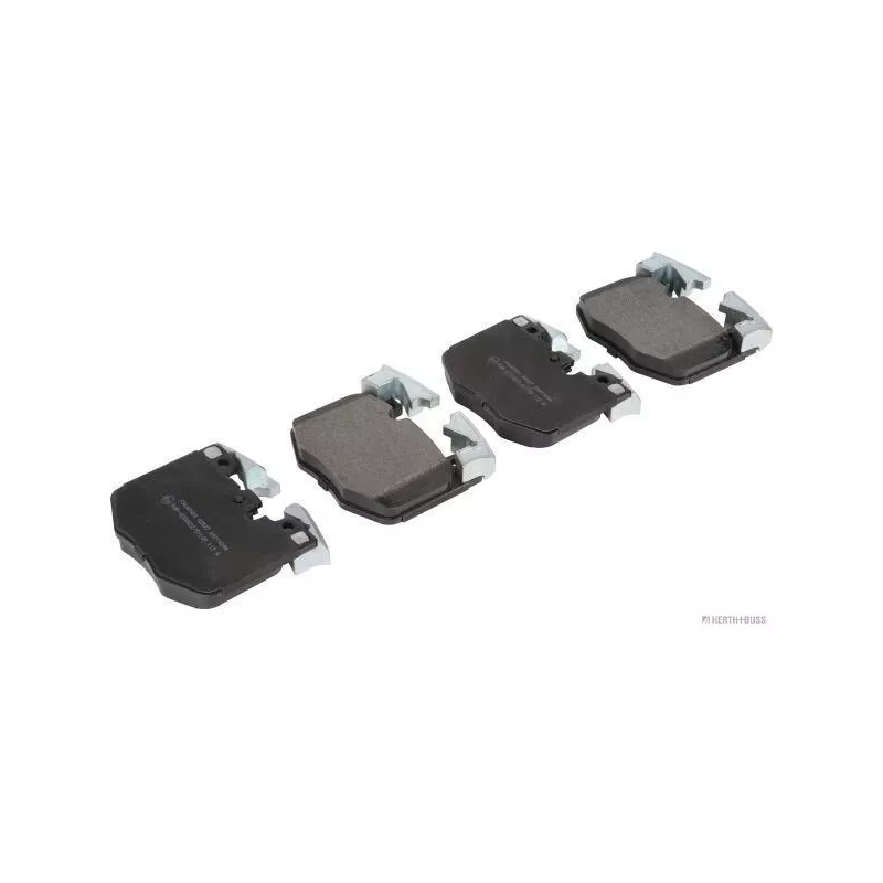 Jeu de 4 plaquettes de frein avant HERTH+BUSS JAKOPARTS J3602020