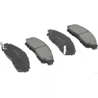 Jeu de 4 plaquettes de frein avant HERTH+BUSS JAKOPARTS J3602022