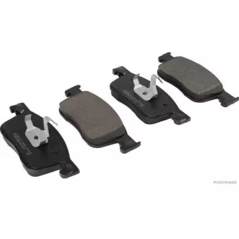 Jeu de 4 plaquettes de frein avant HERTH+BUSS JAKOPARTS J3602131
