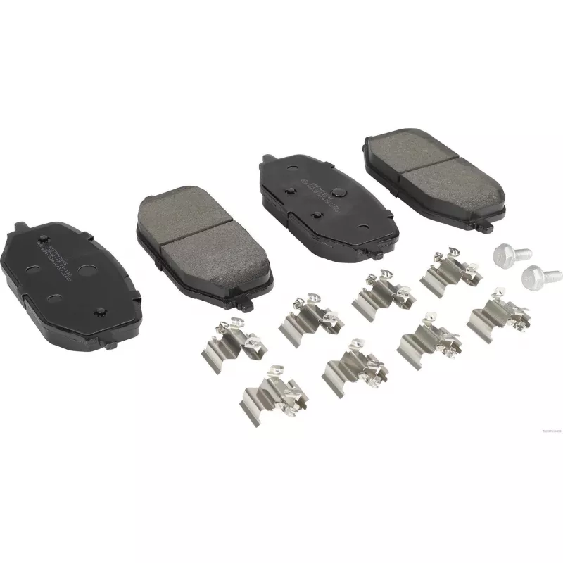 Jeu de 4 plaquettes de frein avant HERTH+BUSS JAKOPARTS J3602143