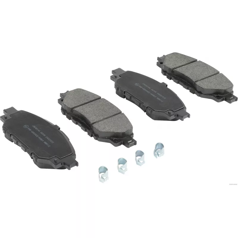 Jeu de 4 plaquettes de frein avant HERTH+BUSS JAKOPARTS J3602144