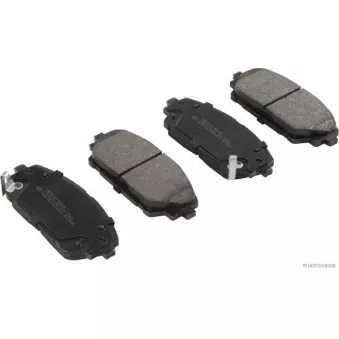 Jeu de 4 plaquettes de frein avant HERTH+BUSS JAKOPARTS J3603006