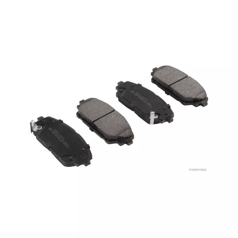 Jeu de 4 plaquettes de frein avant HERTH+BUSS JAKOPARTS J3603006
