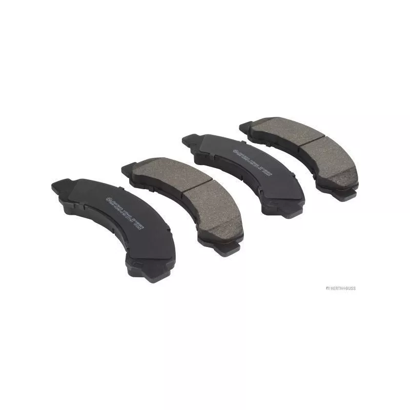 Jeu de 4 plaquettes de frein avant HERTH+BUSS JAKOPARTS J3603009
