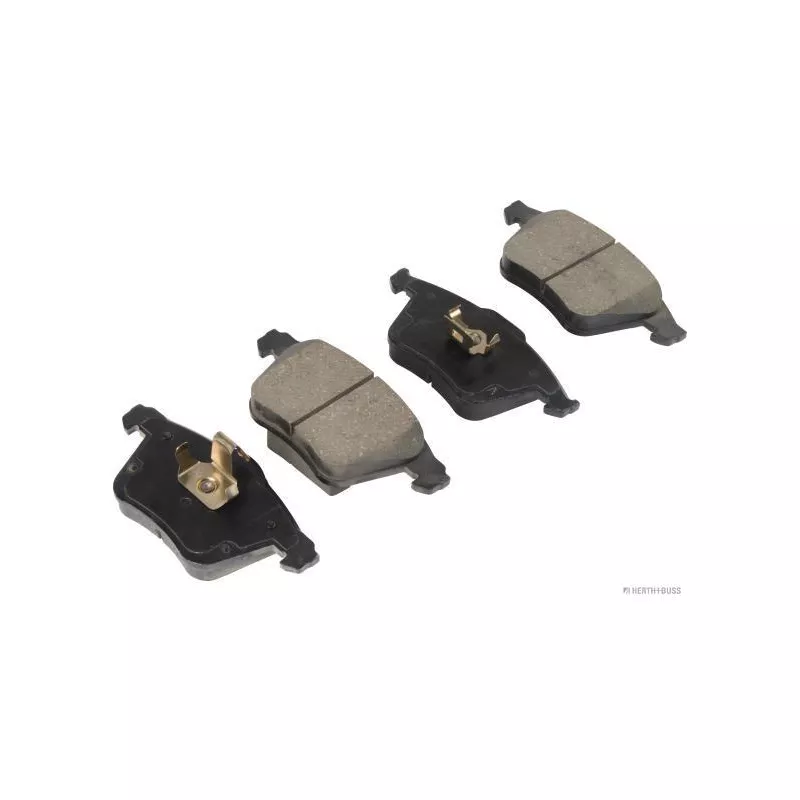 Jeu de 4 plaquettes de frein avant HERTH+BUSS JAKOPARTS J3603011