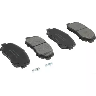 Jeu de 4 plaquettes de frein avant HERTH+BUSS JAKOPARTS J3603015