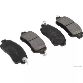 Jeu de 4 plaquettes de frein avant HERTH+BUSS JAKOPARTS