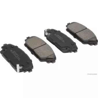 Jeu de 4 plaquettes de frein avant HERTH+BUSS JAKOPARTS J3603072