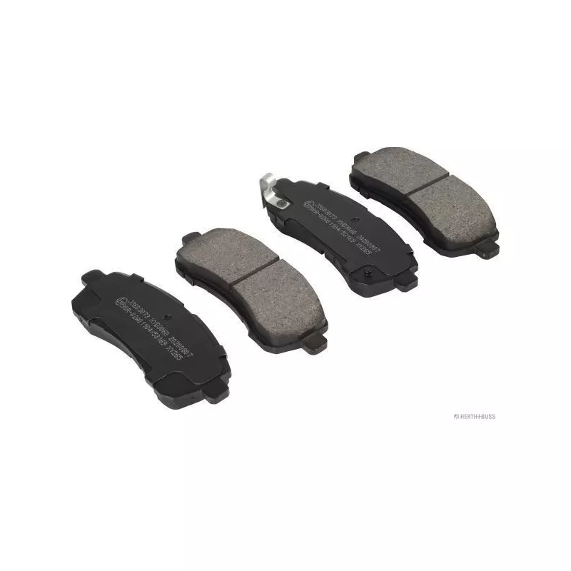 Jeu de 4 plaquettes de frein avant HERTH+BUSS JAKOPARTS J3603073