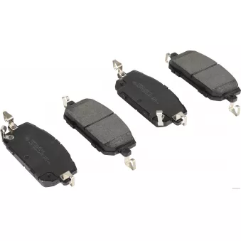Jeu de 4 plaquettes de frein avant HERTH+BUSS JAKOPARTS J3603074