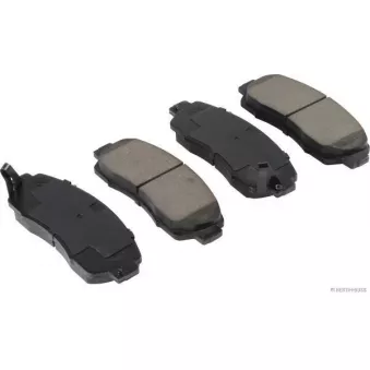 Jeu de 4 plaquettes de frein avant HERTH+BUSS JAKOPARTS J3604009