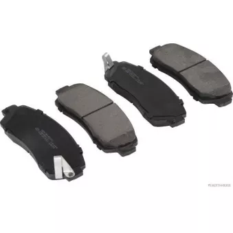 Jeu de 4 plaquettes de frein avant HERTH+BUSS JAKOPARTS J3604011