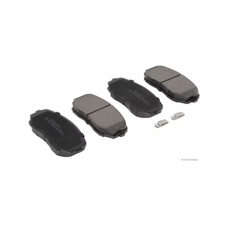 Jeu de 4 plaquettes de frein avant HERTH+BUSS JAKOPARTS J3605067