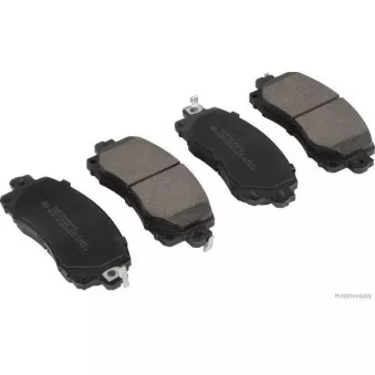 Jeu de 4 plaquettes de frein avant HERTH+BUSS JAKOPARTS J3607016