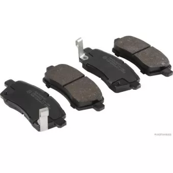 Jeu de 4 plaquettes de frein avant HERTH+BUSS JAKOPARTS J3608002