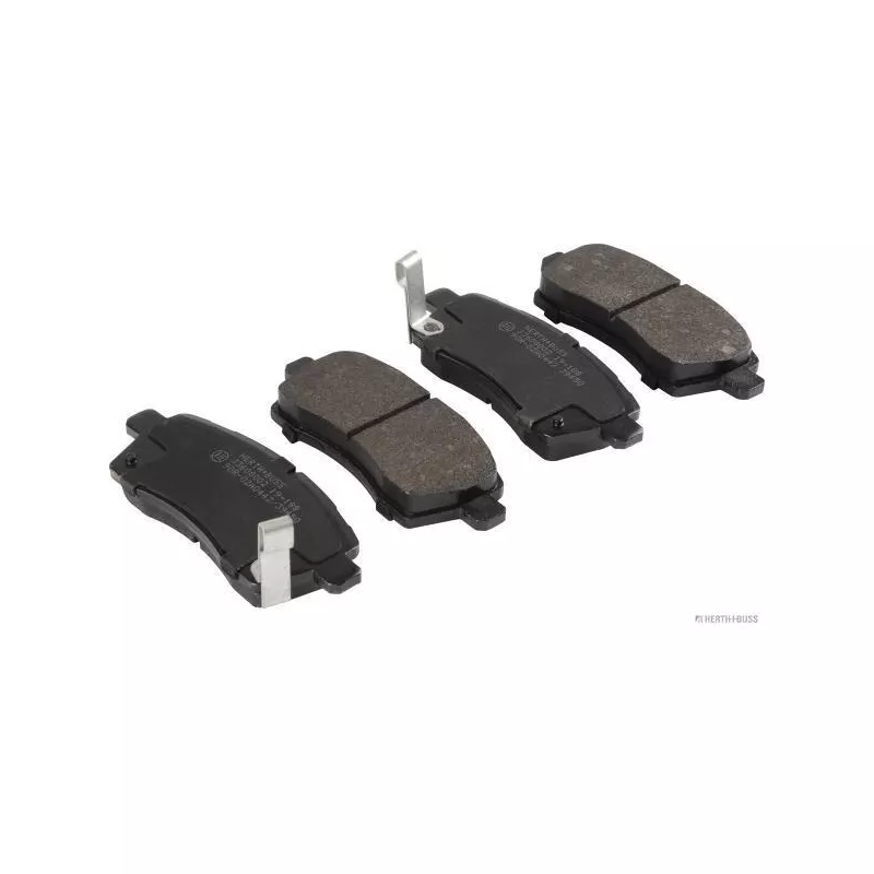 Jeu de 4 plaquettes de frein avant HERTH+BUSS JAKOPARTS J3608002