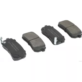 Jeu de 4 plaquettes de frein arrière HERTH+BUSS JAKOPARTS J3610310