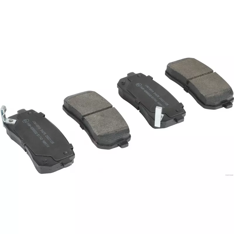 Jeu de 4 plaquettes de frein arrière HERTH+BUSS JAKOPARTS J3610310