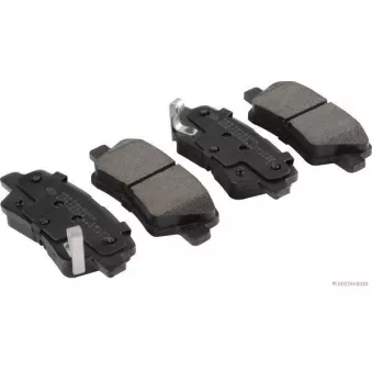 Jeu de 4 plaquettes de frein avant HERTH+BUSS JAKOPARTS J3610323