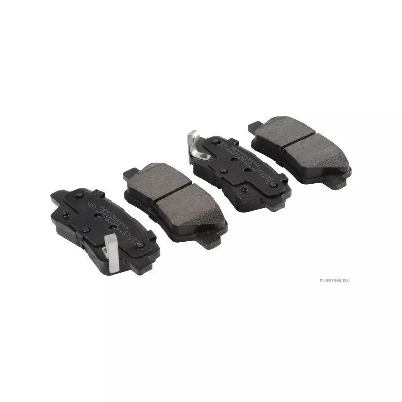 Jeu de 4 plaquettes de frein avant HERTH+BUSS JAKOPARTS J3610323