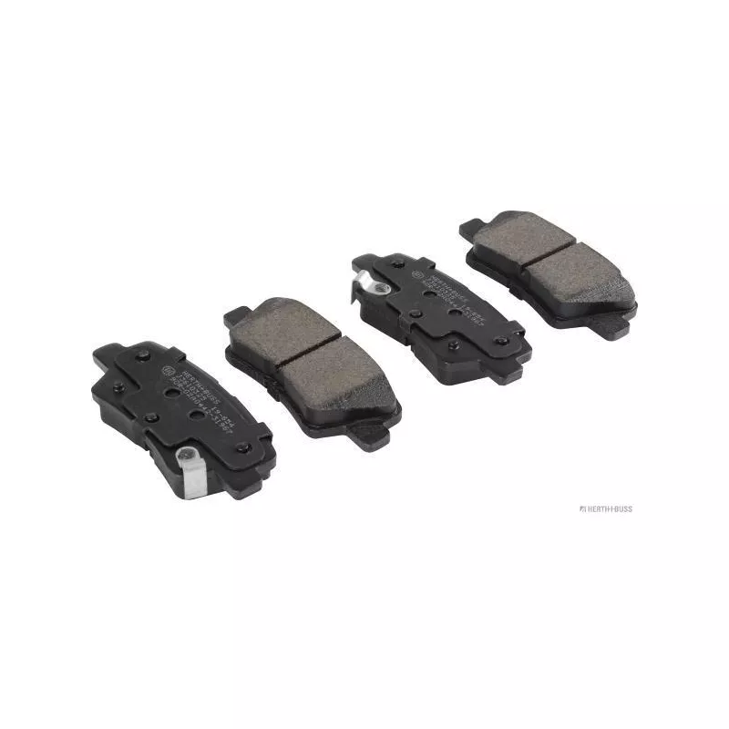 Jeu de 4 plaquettes de frein arrière HERTH+BUSS JAKOPARTS J3610325