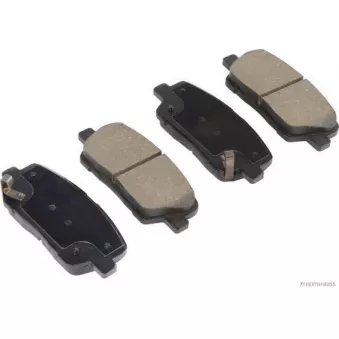 Jeu de 4 plaquettes de frein arrière HERTH+BUSS JAKOPARTS J3610523