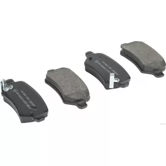 Jeu de 4 plaquettes de frein arrière HERTH+BUSS JAKOPARTS J3610525