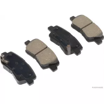 Jeu de 4 plaquettes de frein arrière HERTH+BUSS JAKOPARTS J3610526